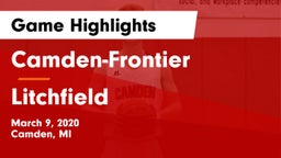 Camden-Frontier  vs Litchfield  Game Highlights - March 9, 2020