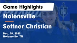 Nolensville  vs Seffner Christian  Game Highlights - Dec. 28, 2019