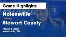 Nolensville  vs Stewart County  Game Highlights - March 2, 2020