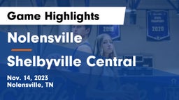 Nolensville  vs Shelbyville Central  Game Highlights - Nov. 14, 2023