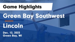Green Bay Southwest  vs Lincoln  Game Highlights - Dec. 12, 2023