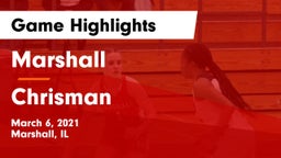 Marshall  vs Chrisman Game Highlights - March 6, 2021