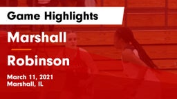Marshall  vs Robinson  Game Highlights - March 11, 2021