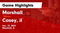 Marshall  vs Casey, il Game Highlights - Jan. 15, 2024