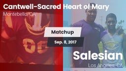Matchup: Cantwell-Sacred vs. Salesian  2017