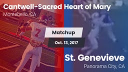 Matchup: Cantwell-Sacred vs. St. Genevieve  2017