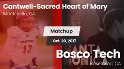 Matchup: Cantwell-Sacred vs. Bosco Tech 2017