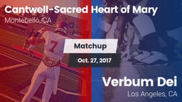 Matchup: Cantwell-Sacred vs. Verbum Dei  2017