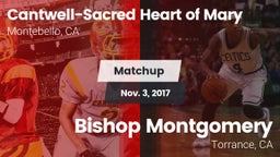 Matchup: Cantwell-Sacred vs. Bishop Montgomery  2017