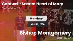 Matchup: Cantwell-Sacred vs. Bishop Montgomery  2018