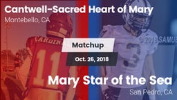 Matchup: Cantwell-Sacred vs. Mary Star of the Sea  2018