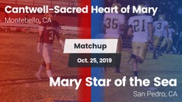 Matchup: Cantwell-Sacred vs. Mary Star of the Sea  2019