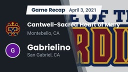 Recap: Cantwell-Sacred Heart of Mary  vs. Gabrielino  2021