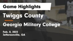 Twiggs County  vs Georgia Military College  Game Highlights - Feb. 8, 2022