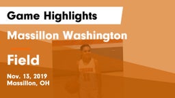 Massillon Washington  vs Field  Game Highlights - Nov. 13, 2019