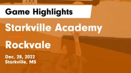 Starkville Academy  vs Rockvale  Game Highlights - Dec. 28, 2022
