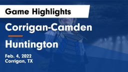 Corrigan-Camden  vs Huntington  Game Highlights - Feb. 4, 2022