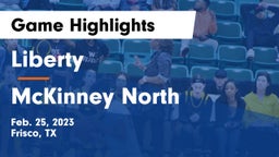 Liberty  vs McKinney North  Game Highlights - Feb. 25, 2023