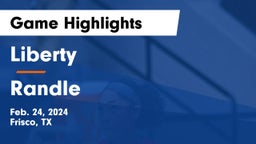 Liberty  vs Randle  Game Highlights - Feb. 24, 2024