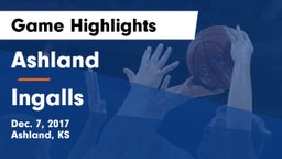 Ashland  vs Ingalls  Game Highlights - Dec. 7, 2017