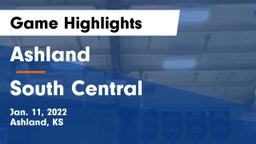 Ashland  vs South Central  Game Highlights - Jan. 11, 2022