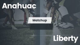 Matchup: Anahuac  vs. Liberty  2016