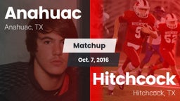 Matchup: Anahuac  vs. Hitchcock  2016