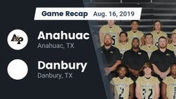 Recap: Anahuac  vs. Danbury  2019