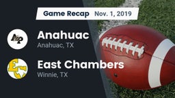 Recap: Anahuac  vs. East Chambers  2019