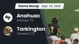 Recap: Anahuac  vs. Tarkington  2020