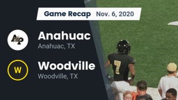 Recap: Anahuac  vs. Woodville  2020