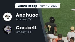 Recap: Anahuac  vs. Crockett  2020