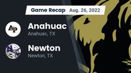 Recap: Anahuac  vs. Newton  2022