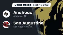 Recap: Anahuac  vs. San Augustine  2022