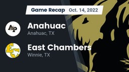 Recap: Anahuac  vs. East Chambers  2022