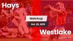 Matchup: Hays  vs. Westlake  2019