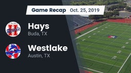 Recap: Hays  vs. Westlake  2019