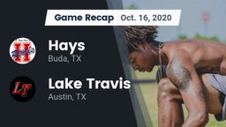 Recap: Hays  vs. Lake Travis  2020