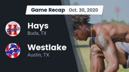 Recap: Hays  vs. Westlake  2020