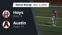 Recap: Hays  vs. Austin  2020
