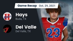 Recap: Hays  vs. Del Valle  2021