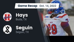 Recap: Hays  vs. Seguin  2022