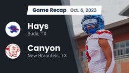Recap: Hays  vs. Canyon  2023