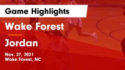 Wake Forest  vs Jordan  Game Highlights - Nov. 27, 2021