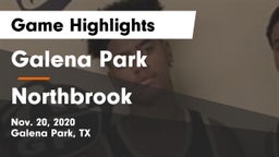 Galena Park  vs Northbrook  Game Highlights - Nov. 20, 2020