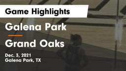 Galena Park  vs Grand Oaks  Game Highlights - Dec. 3, 2021
