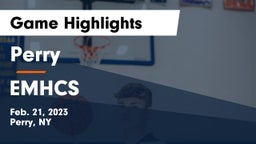 Perry  vs EMHCS Game Highlights - Feb. 21, 2023