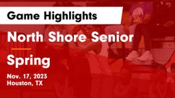 North Shore Senior  vs Spring  Game Highlights - Nov. 17, 2023