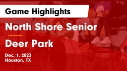North Shore Senior  vs Deer Park  Game Highlights - Dec. 1, 2023