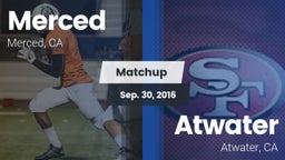 Matchup: Merced  vs. Atwater  2016